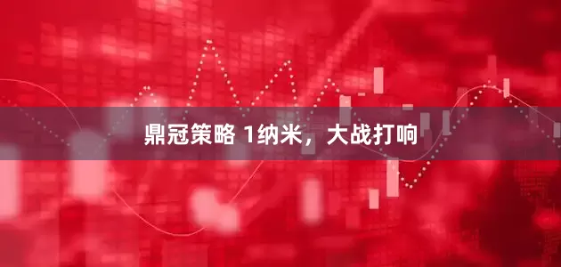 鼎冠策略 1纳米,大战打响